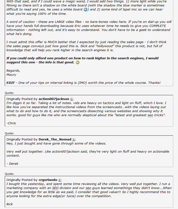 testimonials